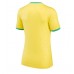 Brasilien Replika Hjemmebanetrøje Dame VM 2022 Kortærmet